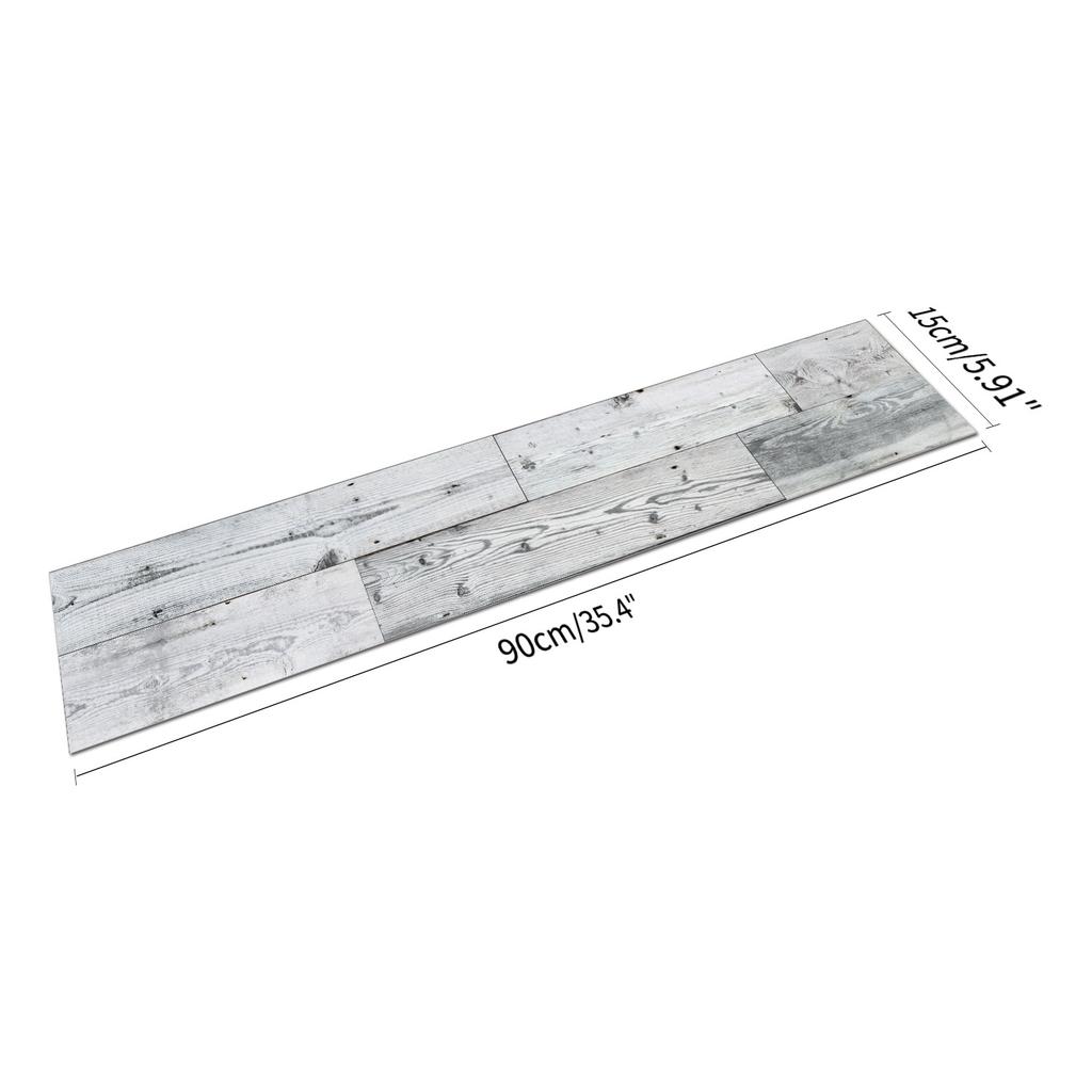 American Wood Grain Floor Sticker Thickened Matte Pvc Floor Sticker Home Renovation Sticker Wall Sticker Self-Adhesive