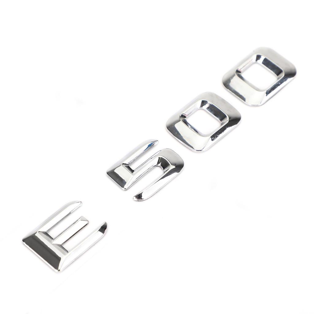 Heckklappenemblem Plakette Namensschild Aufkleber Buchstaben C350 E200 E320 E350 E500 S500 S600 S63 Passend für Mercedes Benz 2014-2015