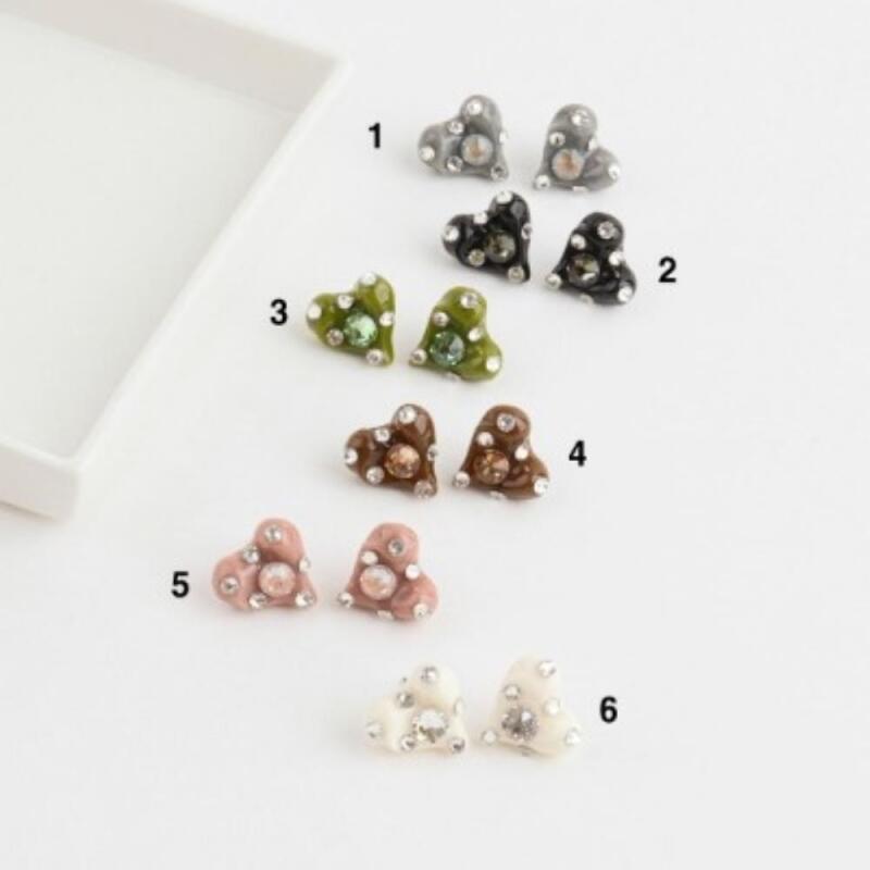 

Women s Daily 6-Color Mini Cubic Zirconia Earrings A30605_5