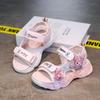 Girls Soft Sole Sandals 2026 Breathable Closed-Toe Slippers Kids Toddler Fashion Beach Shoes