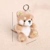 Animal Plush Keychain With Short Pile Fabric For Kids And Adults