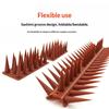 Plastic Anti Bird Cat Thorn Strips for Fence Wall Garden Balcony Security Easy Installation Animal Deterrent