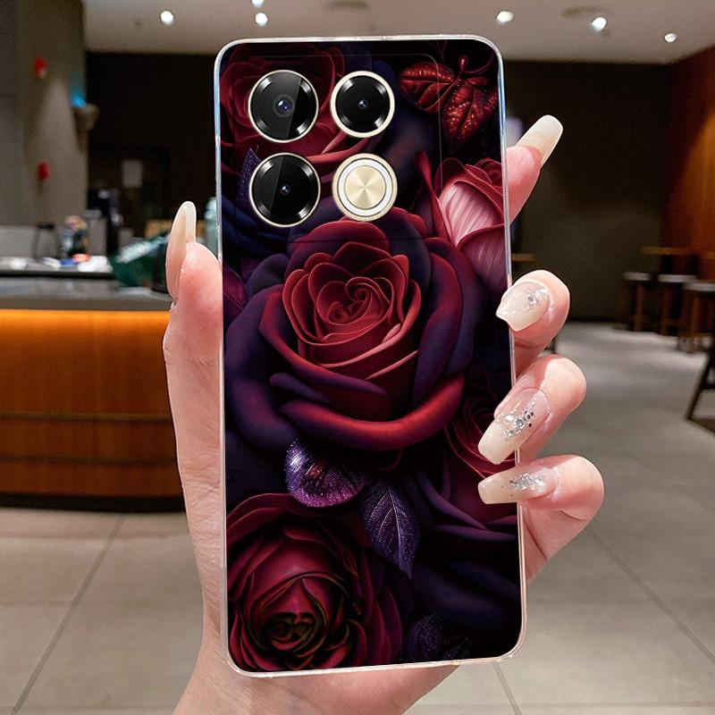Soft Silicone Phone Case For infinix Note 40 Pro 4G 5G Note40 Pro+ 40S Funda Luxury Dragon Cute Cool Boys Girls Clear Back Cover