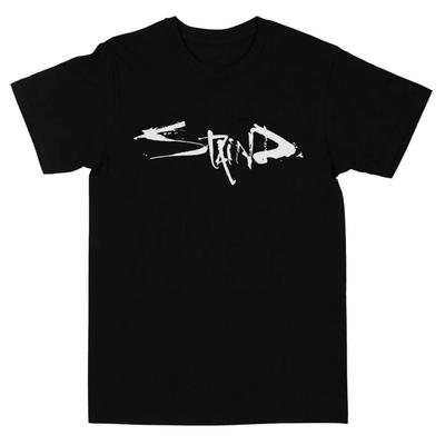 STAIND Logo Grafische Print T-shirts Korte Mouw Katoen Mannen T-shirt Unisex Streetwear Heavy Mental Mode Mannen T-shirts Ronde Hals...