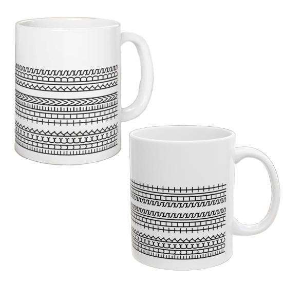 Yousheng Hidden Message Coffee Mug 11oz Capacity Ceramic Cup Funny Senior Citizen Mug Personalized Gift for Family Friends