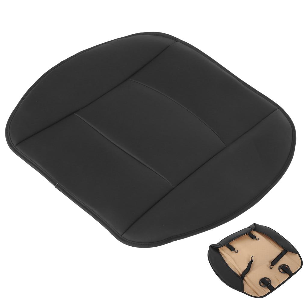 PU Leather Car Replacement Seat Cushion Pad Front Seat Protector Mat Cover for 4 Door Sedan SUV