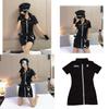 Women Halloween Sexy Cospaly Police Uniforms Large Size Zipper Clothe Stretchy