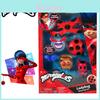 Figura de Ação Original Miraculous Ladybug Menina Ladybug Redi Cat Noir Lady Rena Rouge Brinquedo