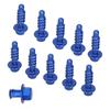 10pcs Aluminum Alloy Anodized Finish Screws for 125 150 200 EXC XC SXF EXCF XCF 1997-2020