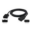 YFFSFDC Car Navigation HDMI Cable E Type to A Type High Quality Conversion Cable