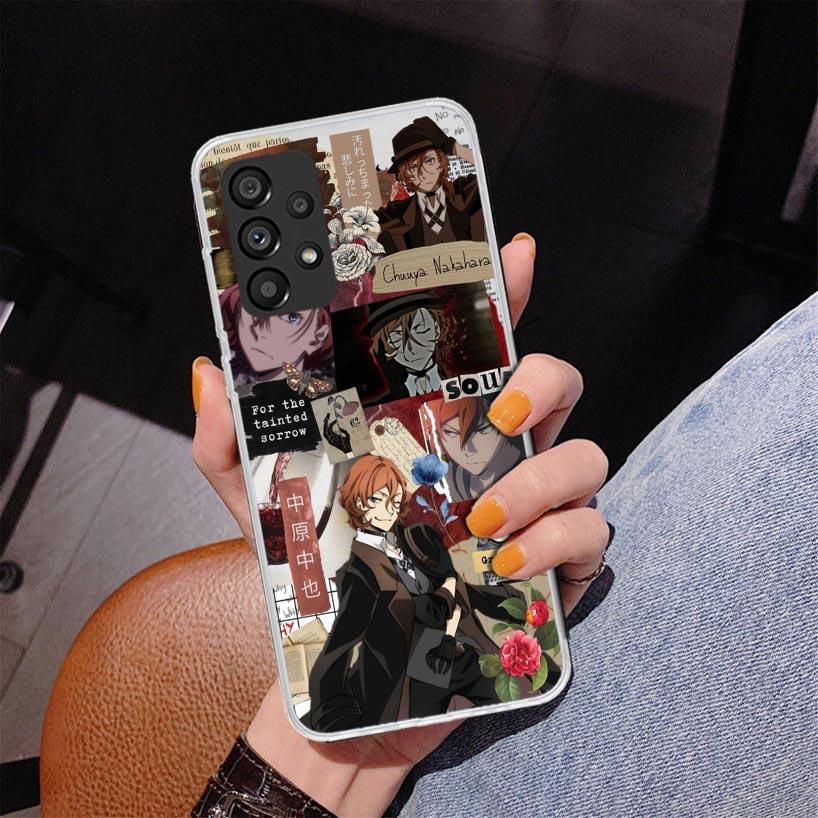 Bungo Stray Dogs Nakahara Chuuya Phone Case For Samsung Galaxy A17 A16 A15 A14 A13 A57 A56 A55 A54 A53 A37 A36 A35 A34 A33 A26 A