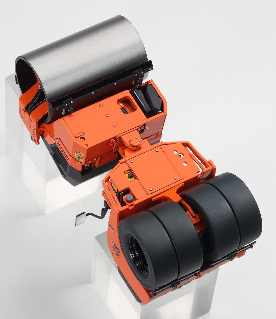 סדרת מכונות בנייה Hasegawa מכונות בנייה Hitachi משולבות רולר רולר פלסטיק דגם WM02 1/35 ZC50C-5