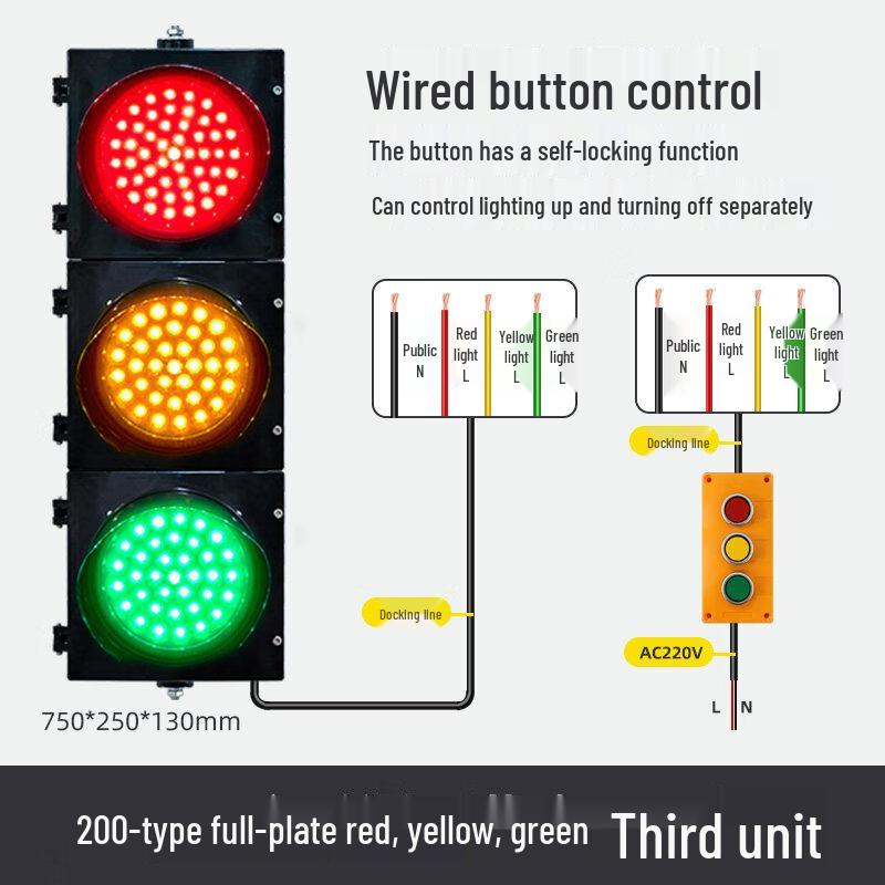 Railway Crossing Traffic Signal Light