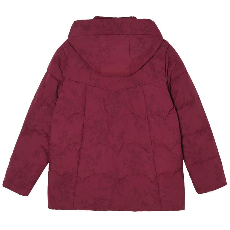 Plus Size XL-5XL Middle Age Women's Winter Jackets Hooded Elegant Loose Thick Warm Parkas Female Coats