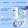Jue-Fish Pipe Dredge Powder Pipeline Dredging Sink Deodorizer Drain Openers Powerful Clog Removal Unclogging Powder For Toilets Bathroom