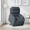 Recliner with Rising Function Dark Grey Velvet