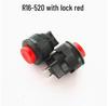 16mm Self-Resetting Self-Locking Round Button Switch, Normally Open, Press to Start