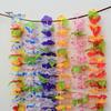 Beach Dance Leis Party Accessories 24Pcs Hawaiian Faux Silk Flower Necklace Tropical Decorations Favor Birthday Pool Decoration Supplies