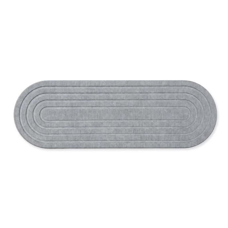 Diatomite Fast Dry Draining Tray Non Slip Wooden Feet for Bathroom Kitchen Countertop Cup Glass Drying Pad