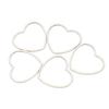 30pcs Hollow Frame Pendants Resin Craft Open Bezels Jewelry Necklaces Earrings Making Supplies