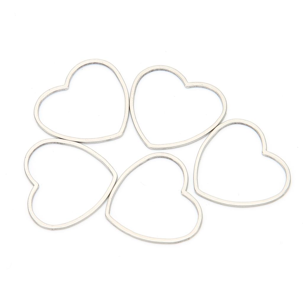 30pcs Hollow Frame Pendants Resin Craft Open Bezels Jewelry Necklaces Earrings Making Supplies