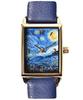 Women's Bleu Bleuet (Starry Night) Painting Watch