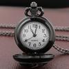 Sunset Sea Galloping Horse Design Pocket Watch Vintage Women's Necklace Pendant Clock Men's Watch Children Souvenirs Gifts