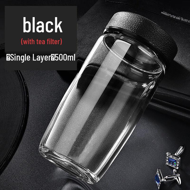 MINGHUI MH1158 Leather Texture Egg-shaped Glass Cup