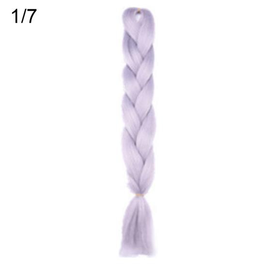 Estensioni dei capelli sintetici Kanekalon intrecciati all'uncinetto Jumbo da donna