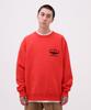Avirex VARSITY LOGO CREW NECK SWEAT M 150 Orange 783-3932007 Men's