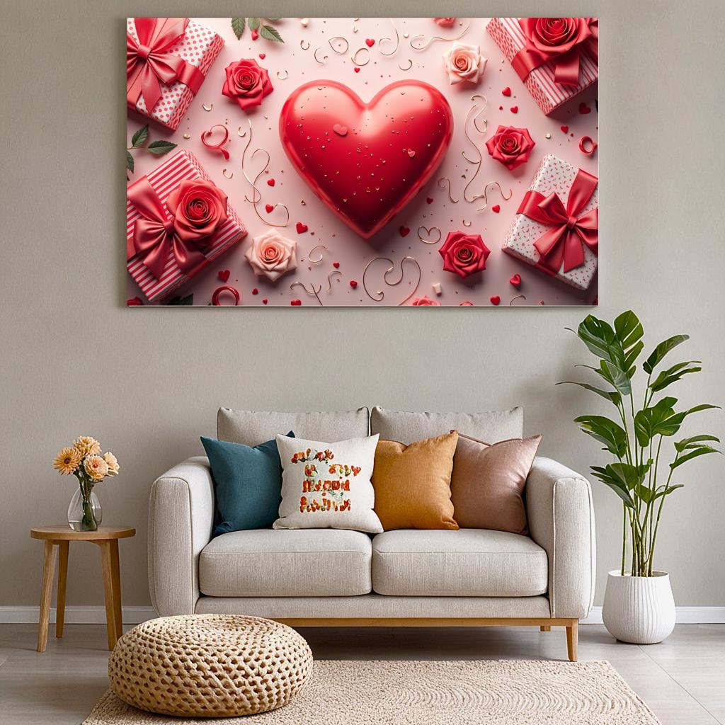 Banner Party Photography Backdrop Shaped Decoration For Love Decor Event Wedding