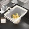 Sink Filter Mesh Frame, Kitchen Suction Cup, Drainage Mesh Frame, Multi-functional Dry-wet Separation, Kitchen Waste Anti-clogging Drainage Basket