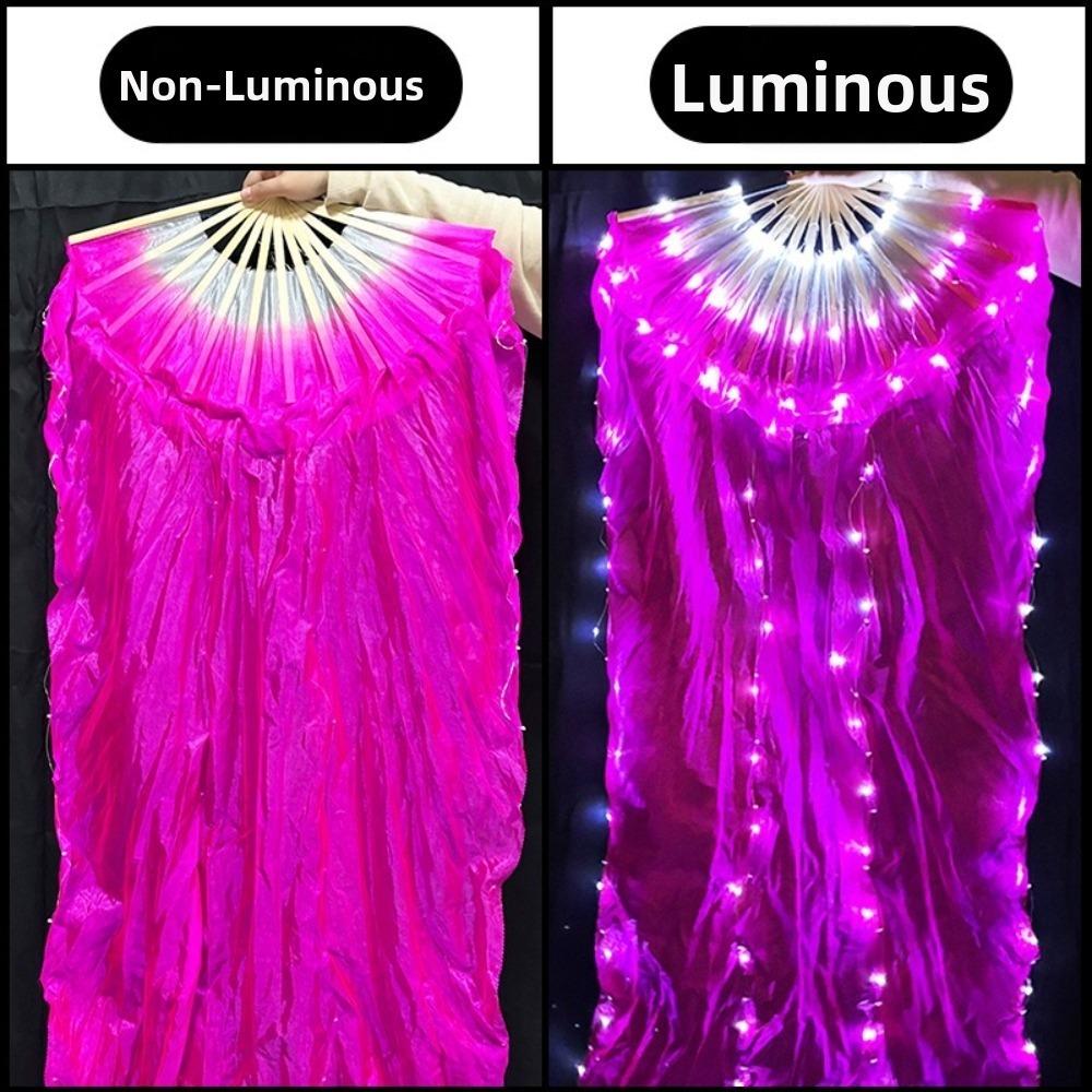 Multi Color Luminous Dance Fan Classical