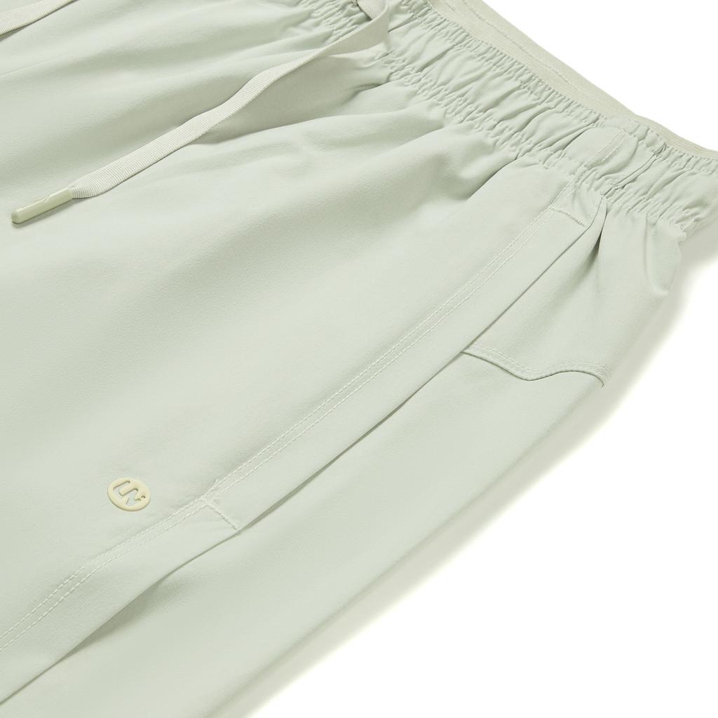 Li Ning Fitness Series Loose Logo Letter Sports Woven Casual Pants Women Bottoms AYKW724-4