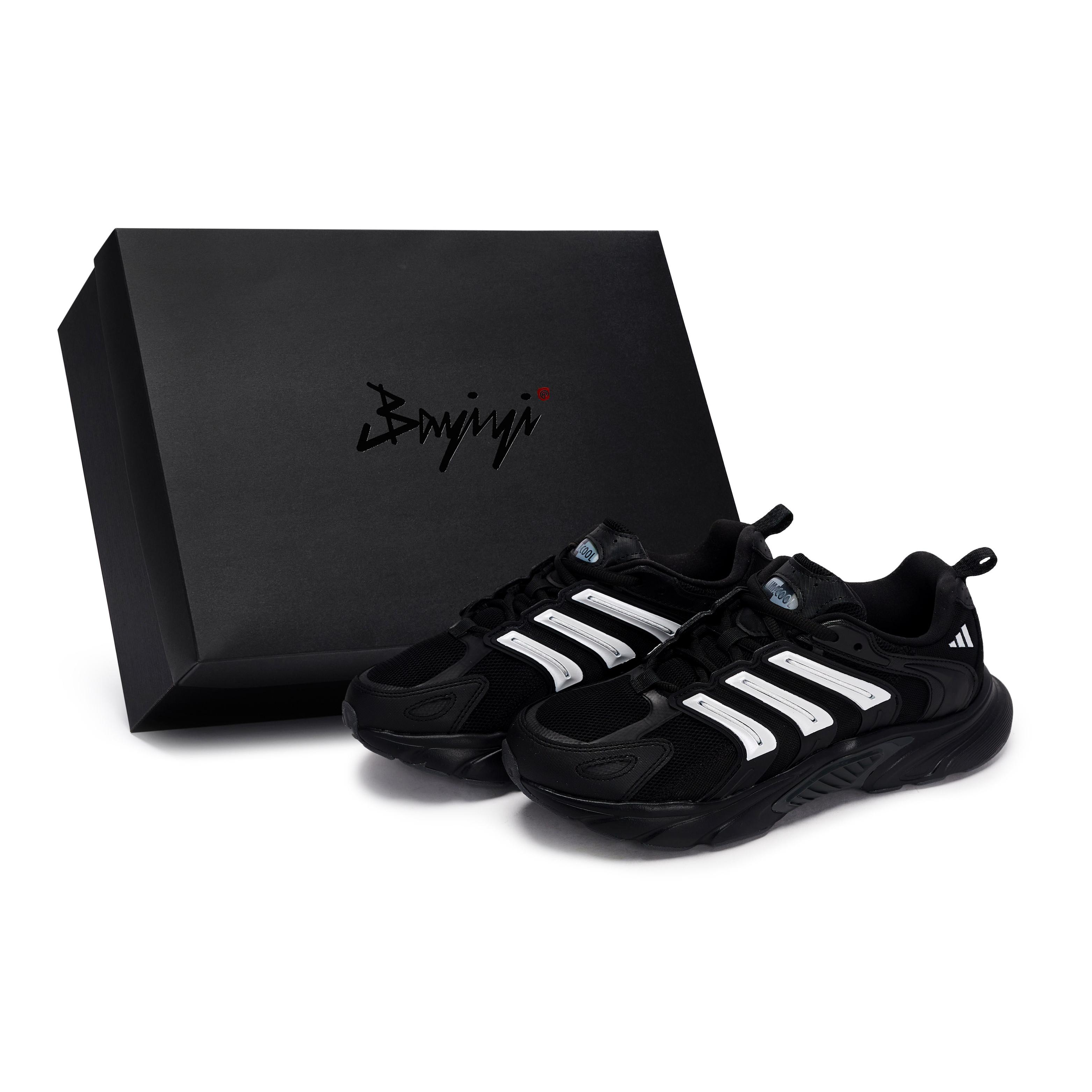 

Adidas CLIMACOOL BOUNCE Slip Resistant Abrasion Resistant Low top Running Shoes Unisex Black Silver IF6730(Team80-S-BOX) 40⅔