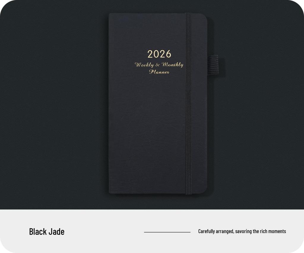 Auf Lager 2026 Englisch Wochenplaner Tagebuch 24K