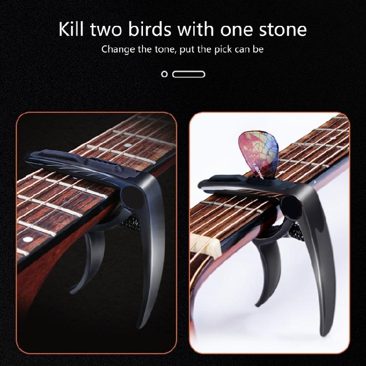 Portable Metal Capo Ukulele Capo Metal Capo for Guitars and Ukuleles Offer Precisions Tunings for Every Musician's Needs