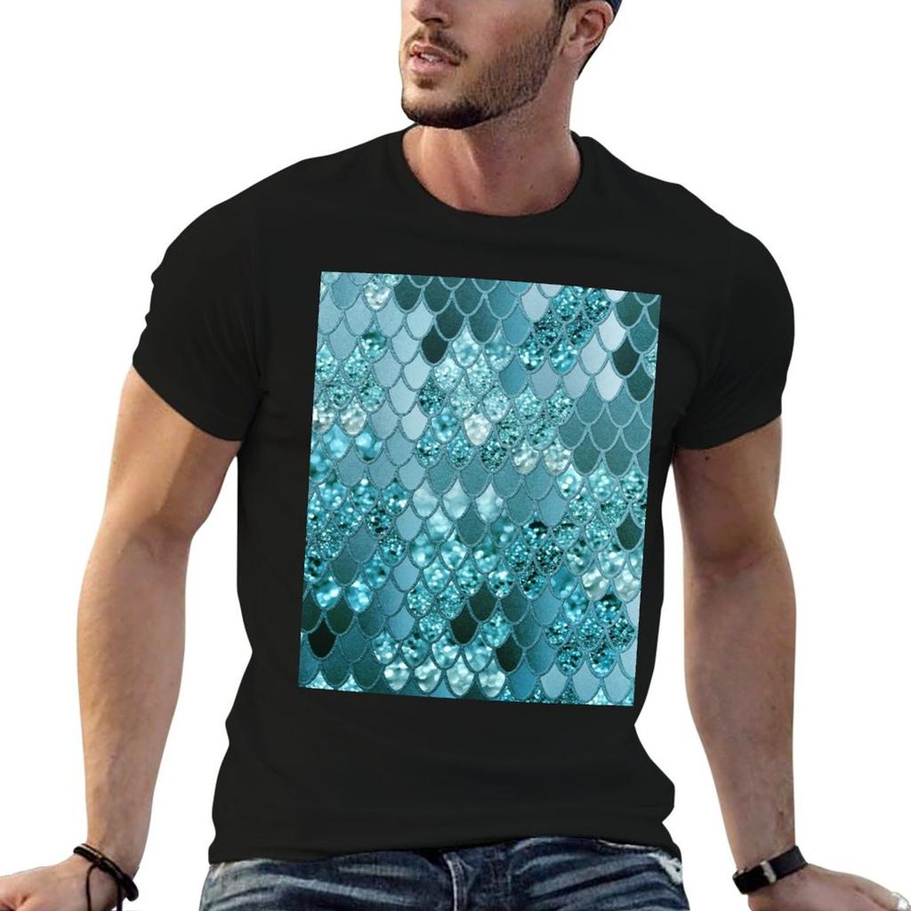 Mermaid Scales #4 (Photo of Glitter Only - Not Reflective) T-Shirt essential t shirt t shirts f