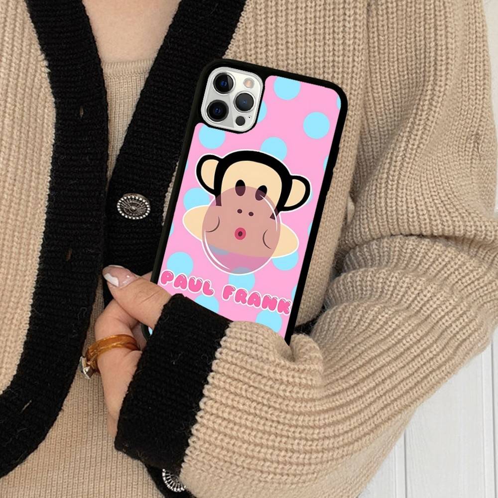 

Classic P-Paul F-Frank Logo Phone Case For IPhone 17 16 15 14 13 Plus 12 11 Pro Max PC+TPU Cases Back Cover iPhone 12