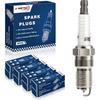 Iridium Spark Plugs 8 Pack 7164 TR55IX Compatible With 1997-2010 Ford F150 V8 4.6 5.4, Ford Expedition Explorer Mustang, Cadillac, Chevy, GMC,