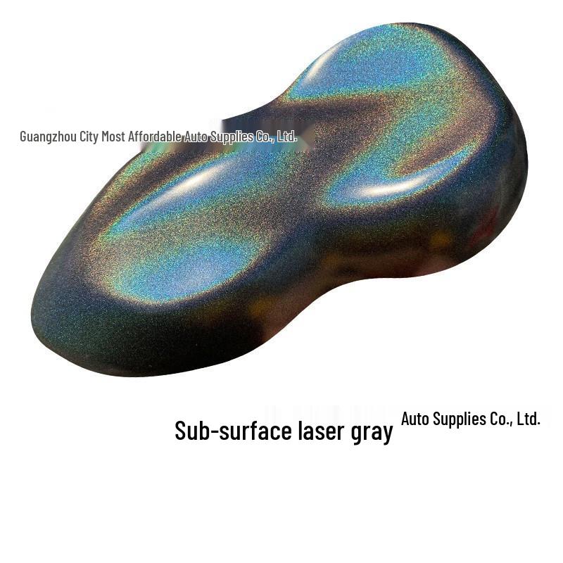 Laser Color Change Film: 7-Color Pearlescent Wrap for Full Car In White, Gray, or Black