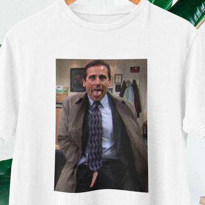Micheal Scott Funny Photo T-shirt The Office T-shirt The Office Fans t-shirtThe