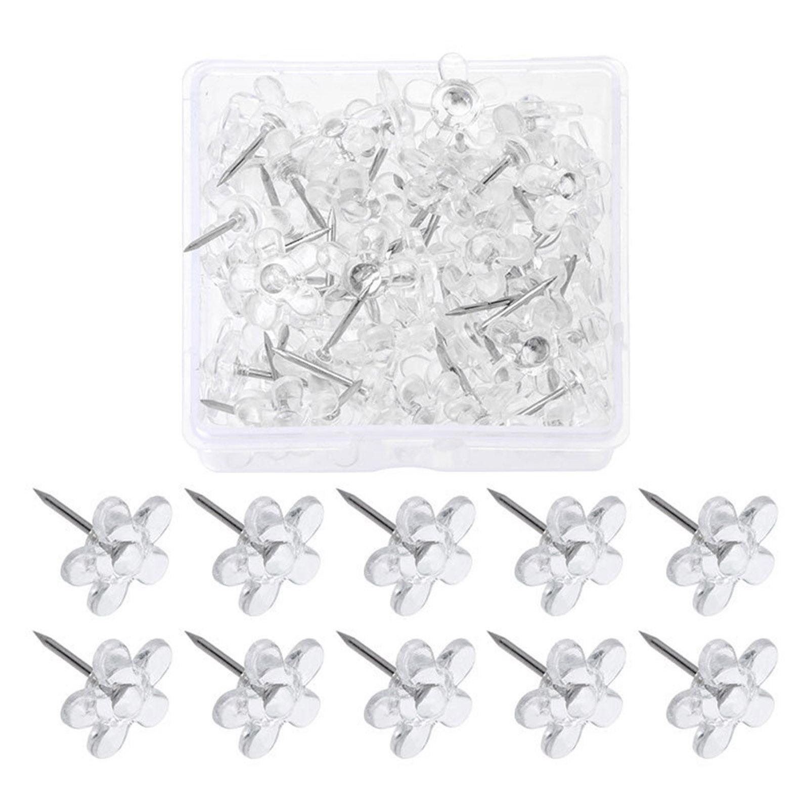 

50 шт. кнопок, пробковая доска объявлений, кнопки для рисования, бусины в виде цветов и звезд, кнопка с плоской головкой для офисной доски объявлений C