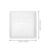 2Pcs Flower Pot Tray Square Thickened Plastic Plant Saucer 13.76inch Water Catcher Drainage Outdoor Indoor Flowerpot Tray
