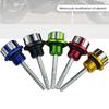 Oil Dipstick Caps Plug Engine Crankcase Oil Level Gauge Universal Aluminum Dipstick Level Gauge Motorbike Accessories