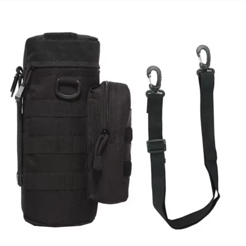 Tactical Molle Water Bottle Bag Pouch Holder Outdoor Travel Camping Hiking Cycling Fishing Hunting Water Bottle Kettle Carrier