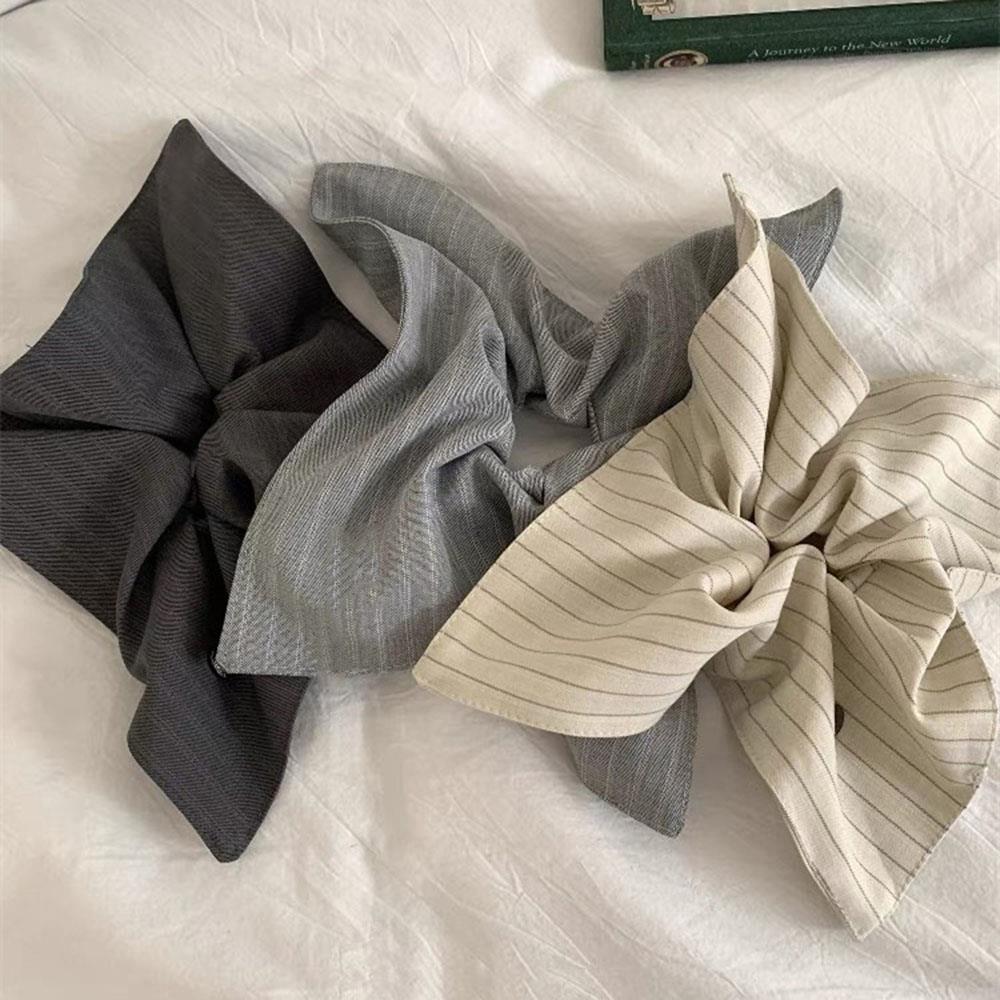 Korean Large Square Scrunchies Hair Rope Elastic Hair Band Square Headrope Intestine Hair Band Low Temperament Ponytail Headband