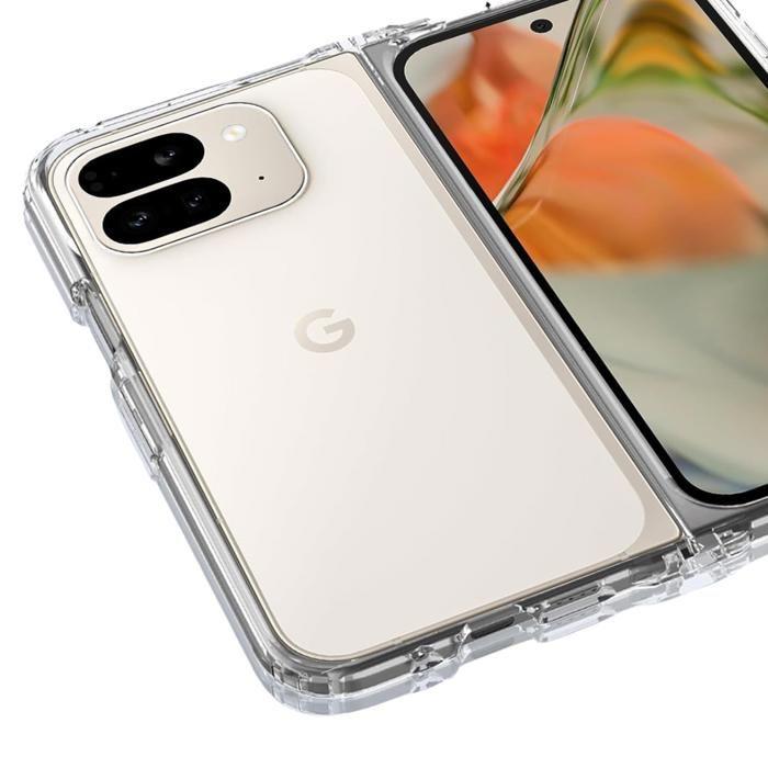 Hülle für Google Pixel 9 Pro Fold - Stoßfest Hartschutz Transparent Phonillico®