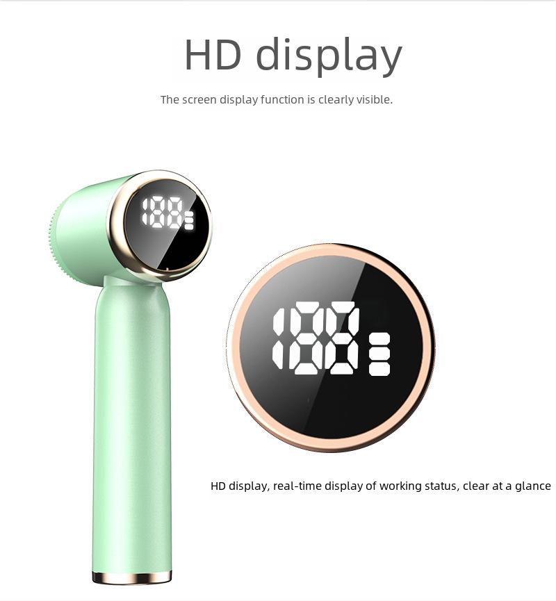 Silicone Electric Facial Cleansing Brush - Beauty Instrument Cleaner.