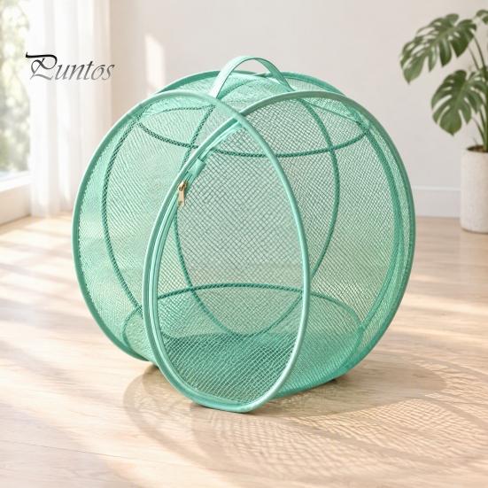 Faltbares Katzenzelt für Camping Pop-Up Rollgehege, Outdoor Katzengehege Spielgehege, Atmungsaktives Netz Haustier Belüftet Kaninchen Bewegungsballkäfig mit Reißverschluss,